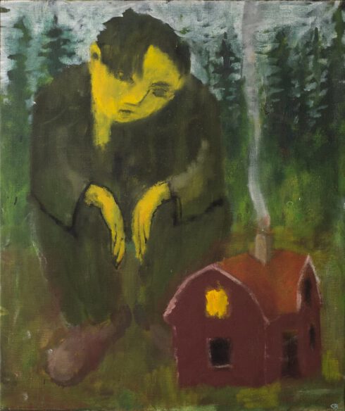 Återvändare, olja, 63x54
